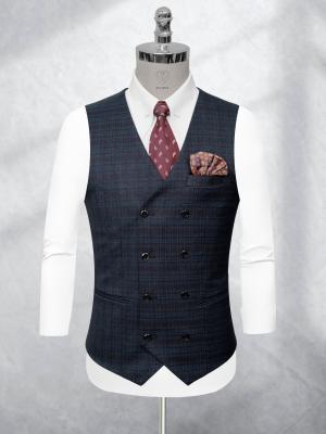 Bộ Suit Caro Đen Phối Màu Modern Fit TGS391